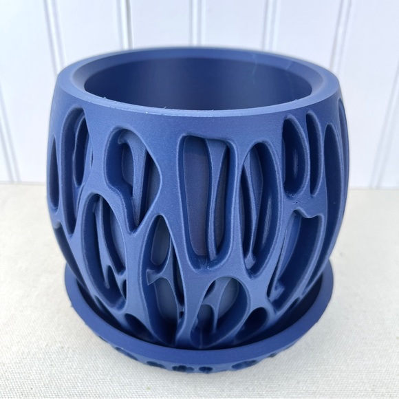 Indoor Flower Pot, The Slime Planter Pot, Houseplants, Ecofriendly - Picture 3 of 11